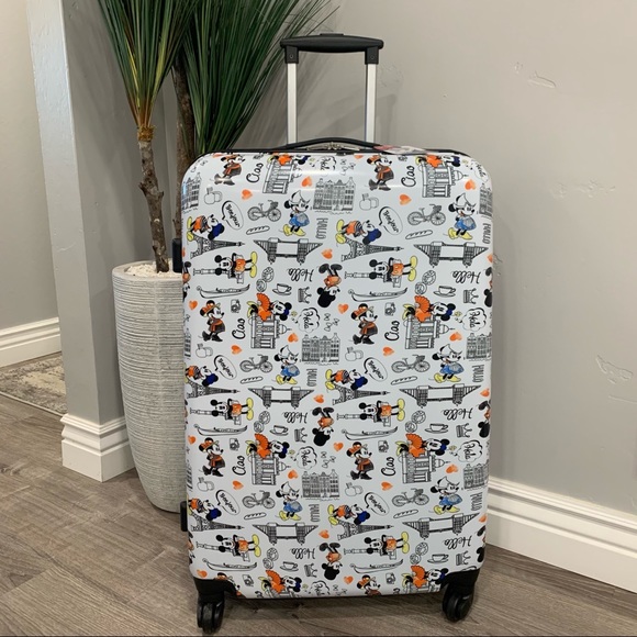 Disney Handbags - NWT Disney Minnie Mouse Collection Suitcase - 28”